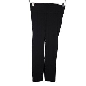 Nygard Slims Ankle Ponte Knit Stretch Black Leggings Size XS